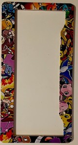 Pokemon license plate frame | Pikachu | Charizard | Bulbasaur | Jigglypuff |