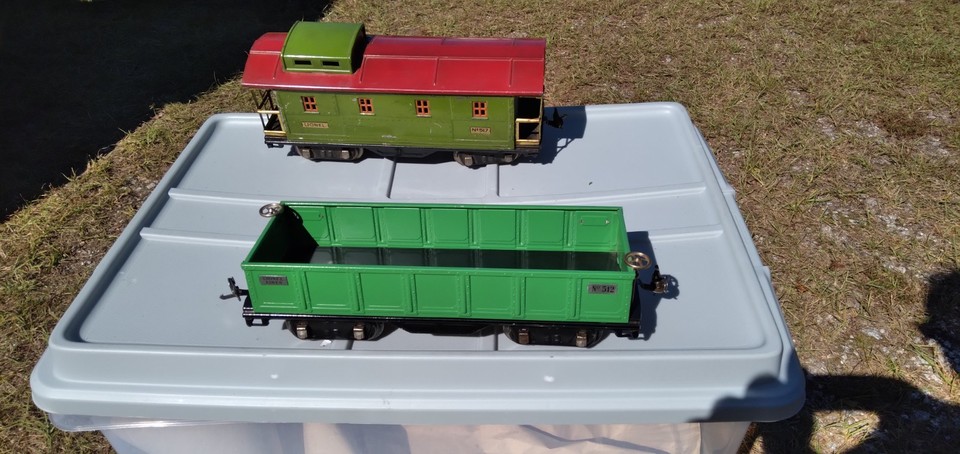 Lionel 8 Prewar Standard Gauge Electric Locomotive Freight Car Train ...