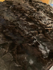 Weihnachtsgeschenk 🎁 Fuchsdecke PatagoniaPelz braun 120x200 cm NEU