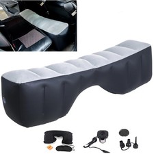 Inflatable Car Air Mattress with Pump - Portable Back Seat Bed for SUV Camping