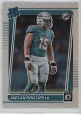 2021 Panini Donruss Optic Rated Rookie Holo Prizm Jaelan Phillips #254 0ik8