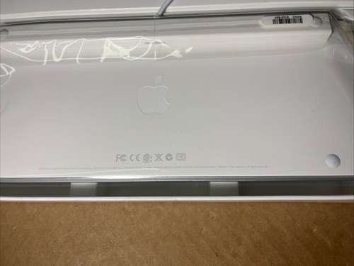 NEW Smallest and Most Compact USB Wired Apple Mac Keyboard Model A1242 W/ Mouse - Photo 6/6