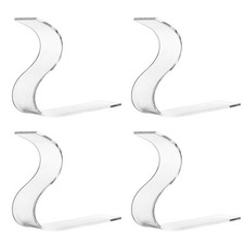  Espositori da negozio 4 pezzi scarpe con tacco alto porta ferramenta vendita al dettaglio