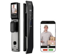 Smart Door Lock with 3D Face Recognition  Camera, Video Doorbell with Intercom,