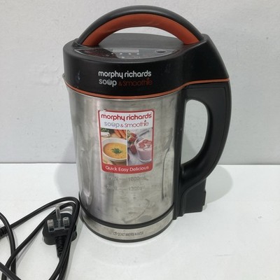 Morphy Richard s 2-in-1 Suppenbereiter & Smoothie Mixer, Automatisches Rühren 1,6 L, 1000 W 