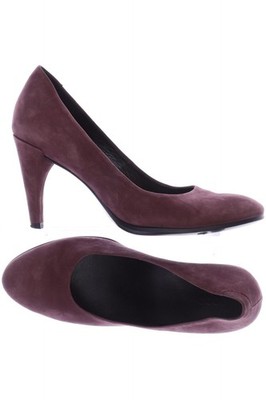 Ecco Pumps Damen High Heels Stiletto Peep Toes Gr. EU 36 Leder Lila #bmac7gl