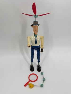 Vintage 1983 Galoob Inspector Gadget Action Figure All Original Some Flaws