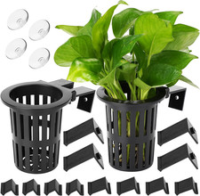 2025 New Upgraded Large Aquarium Plant Holder with 1.57-inch Extension Hooks and