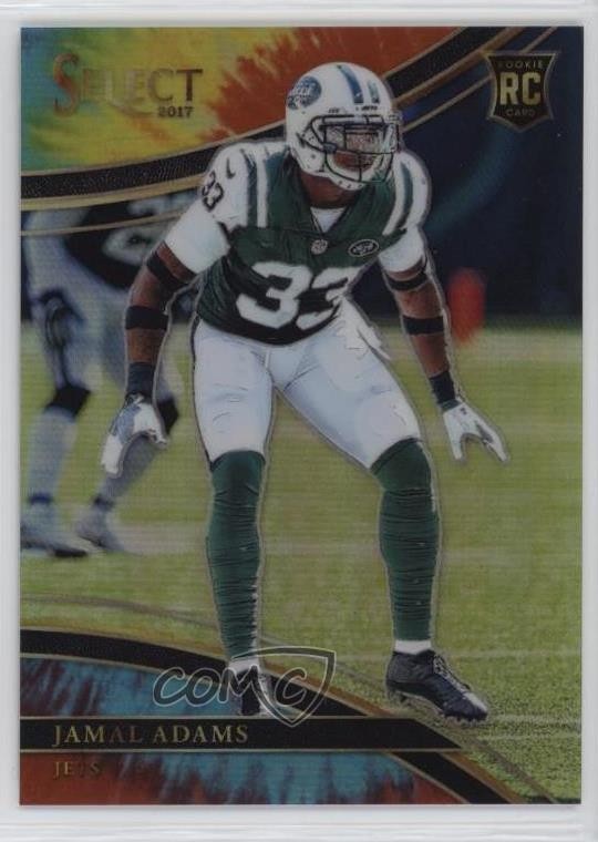 2017 Panini Select Field Level Tie-Dye Prizm 15/25 Jamal Adams Rookie RC jg5