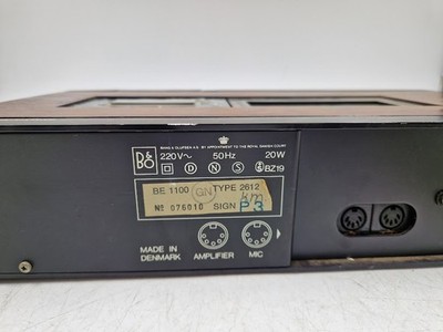 Bang & Olufsen - BEOCORD 1900 Lecteur-enregistreur de