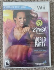 2014 Nintendo Wii Zumba Fitness World Party Video Game NEW SEALED