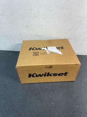 Kwikset 720MILSQT-11P Milan Passage Lever Set with Square Rose - Venetian Bronze