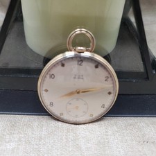 VINTAGE 1941 ELGIN 10S GOLD FILLED POCKET WATCH RUNS G542