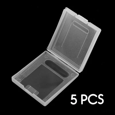 GAMING CAVE Cartridge Case GameBoy Original Colour GB GBC Game Boy Color Game Case (5 Pack)