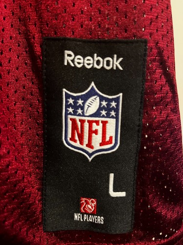 New W Tags Reebok Mens Washington Redskins Clinton Portis Jersey Red Size Large - Picture 8 of 8