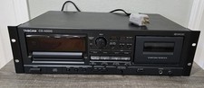 For Parts or Repair Tascam CD-A500 CD Player / Cassette Combination Deck