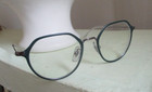 Ray Ban Geometric Semi Hexagonal Eyeglasses Blue Green / Metal Frame Cool Look! — photo 1