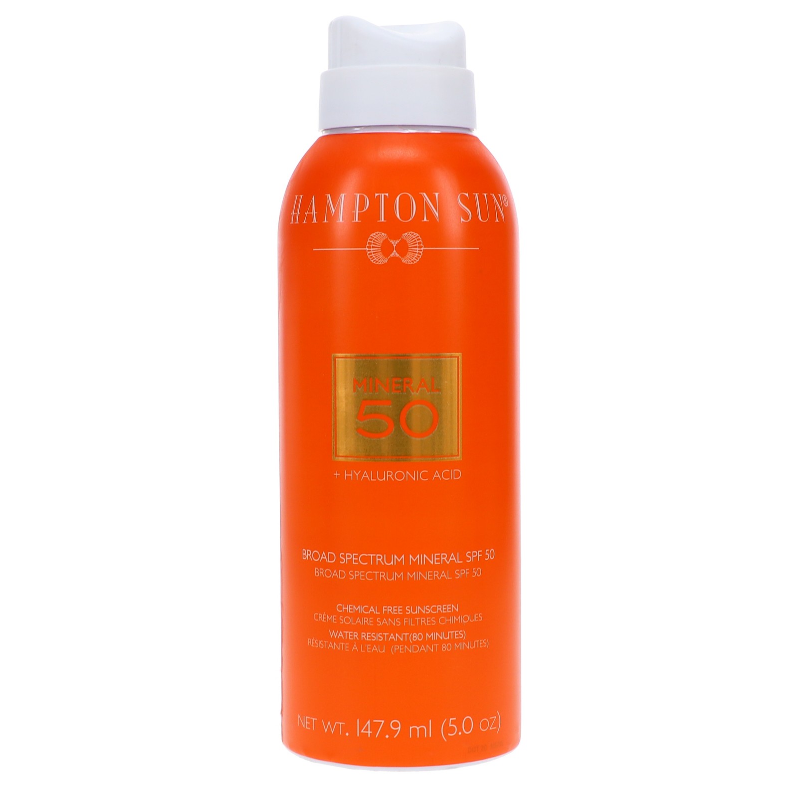 МИНЕРАЛЬНЫЙ ТУМАН HAMPTON SUN SPF 50, 5 УНЦИЙ ~ НОВЫЙ ~ В ОТКРЫТОЙ УПАКОВКЕ
