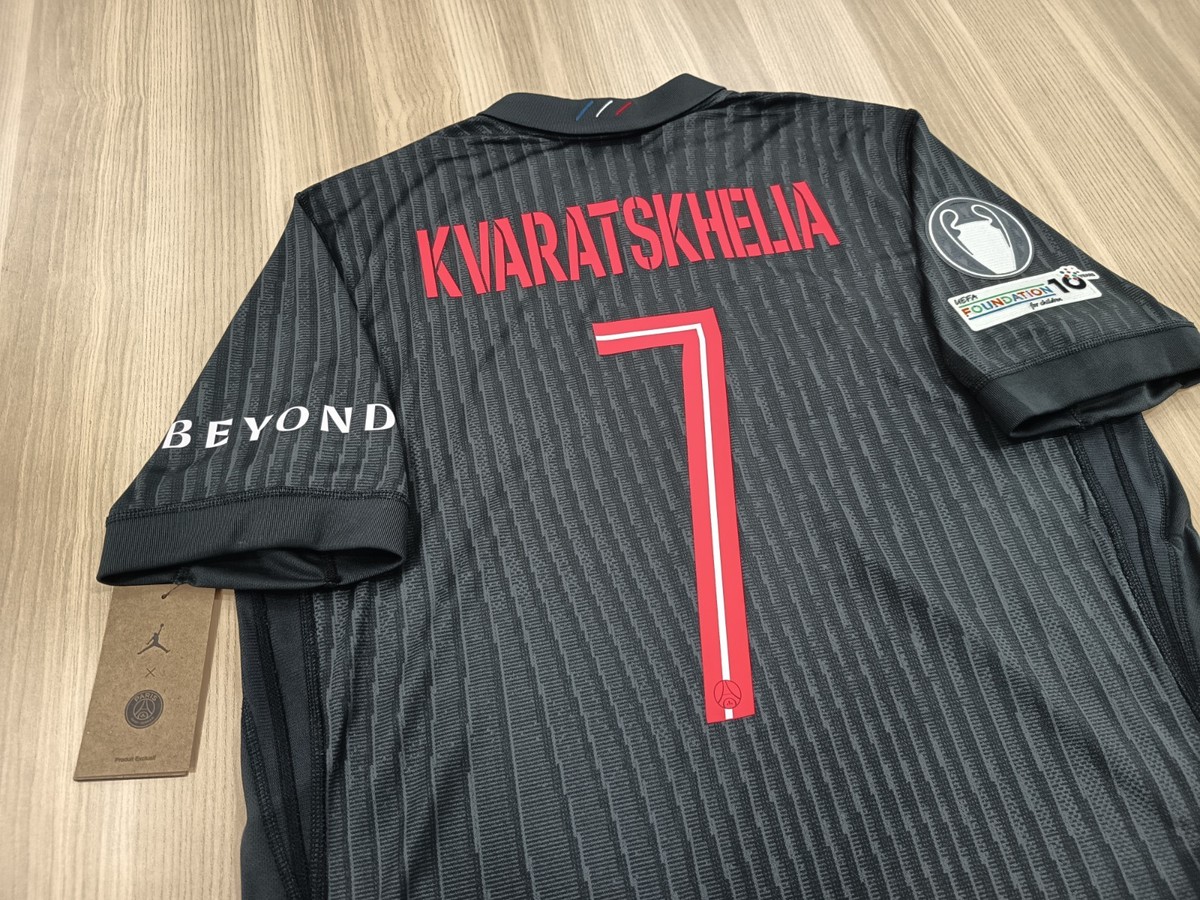 Nike Paris Saint-Germain Fourth 25/26 Kvaratskhelia #7 Jersey (US