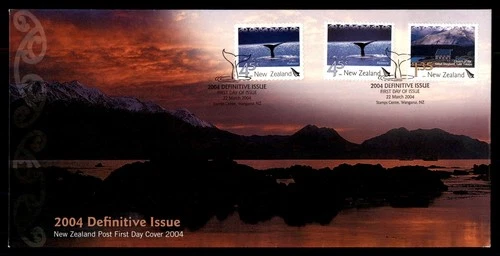 Mayfairstamps New Zealand FDC 2004 Whale Mountains First Day Cover aaw_76543