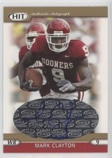 2005 SAGE Hit Auto Gold /250 Mark Clayton #A9 Auto 1gt6