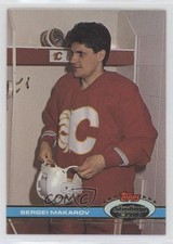1991-92 Topps Stadium Club Sergei Makarov #31 HOF 09at