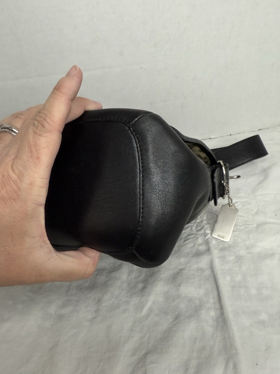 Vintage Coach 9332 Legacy Black Flap Bag | eBay