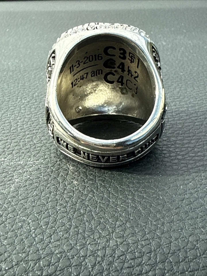2016 World Champion Cubs Ring - Image 3 of 4