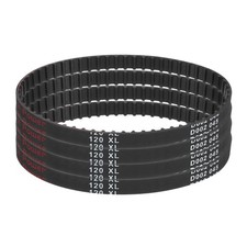 4pcs 120XL 037 Timing Belt 60 Teeth Rubber Geared Cogged Belt, 0.20" Pitch