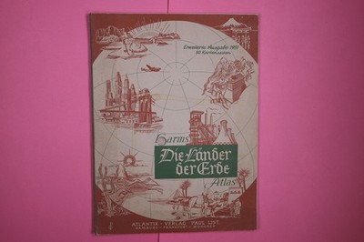 197983 Willy Eggers DIE LÄNDER DER ERDE Atlas für d. dt. Schule
