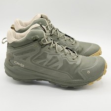 Oboz Katabatic Mid B-Dry Hiking Boots Size 12 Mens Evergreen