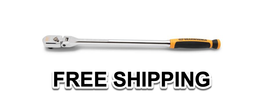 GEARWRENCH 81210XP 120XP 3/8 Inch Drive Flex Head Teardrop Ratchet