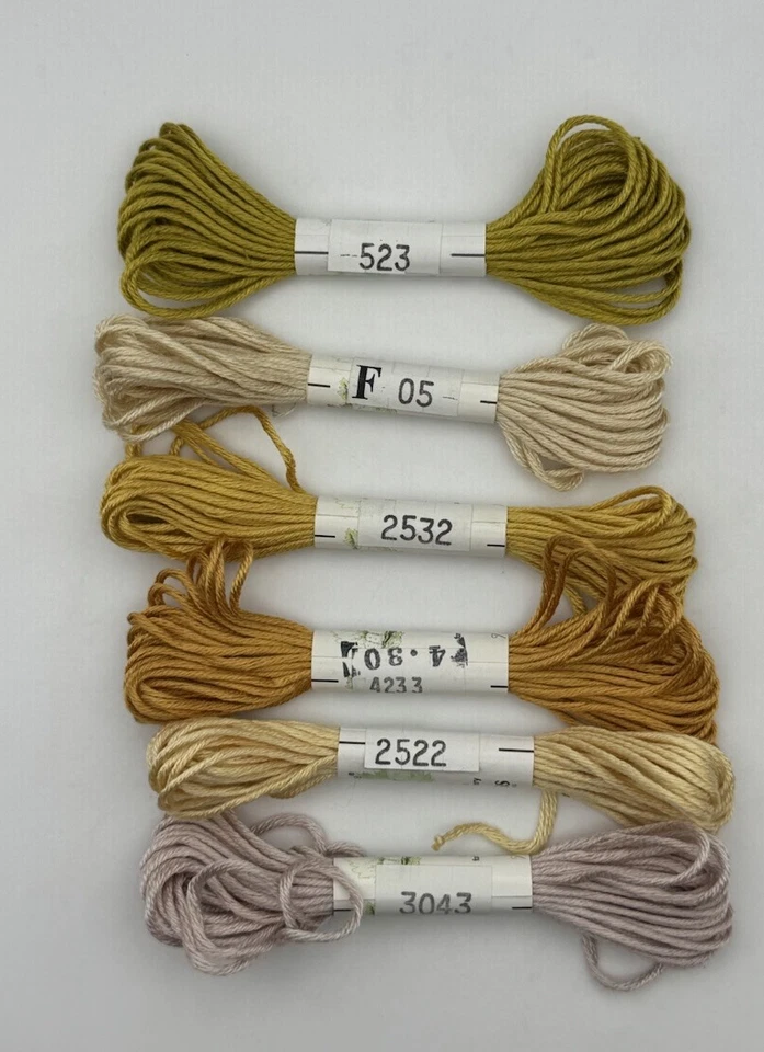 Soie D’ Alger Silk Floss Lot of 36 Skeins- (see Photos For Color Code) - Image 2 of 4