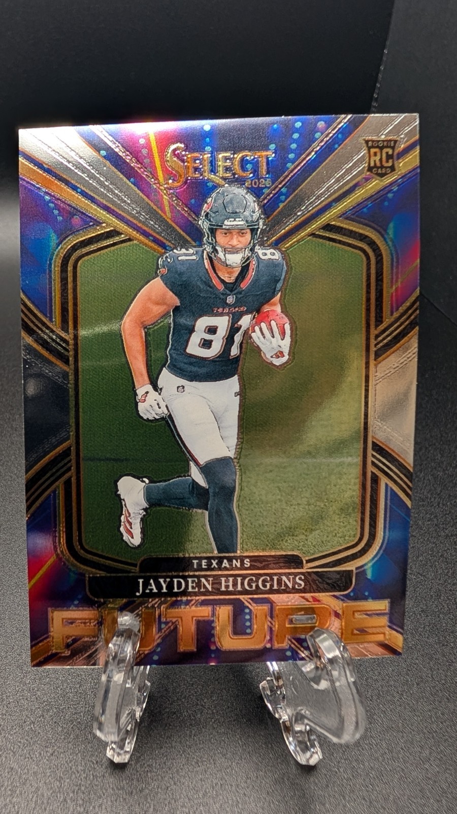 2025 Panini Select - Select Future Jayden Higgins #7 (RC) Texans