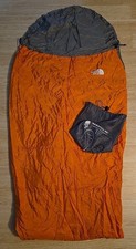 The North Face Wasatch 55 f / 13 c Sleeping Bag Orange/Grey Reg Length RH Zip