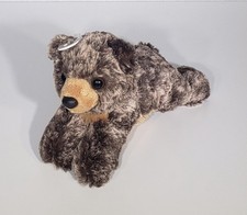 NEW Aurora Mini Flopsie Brownie Brown Bear Soft Plush Stuffed Animal Toy 8" NWOT