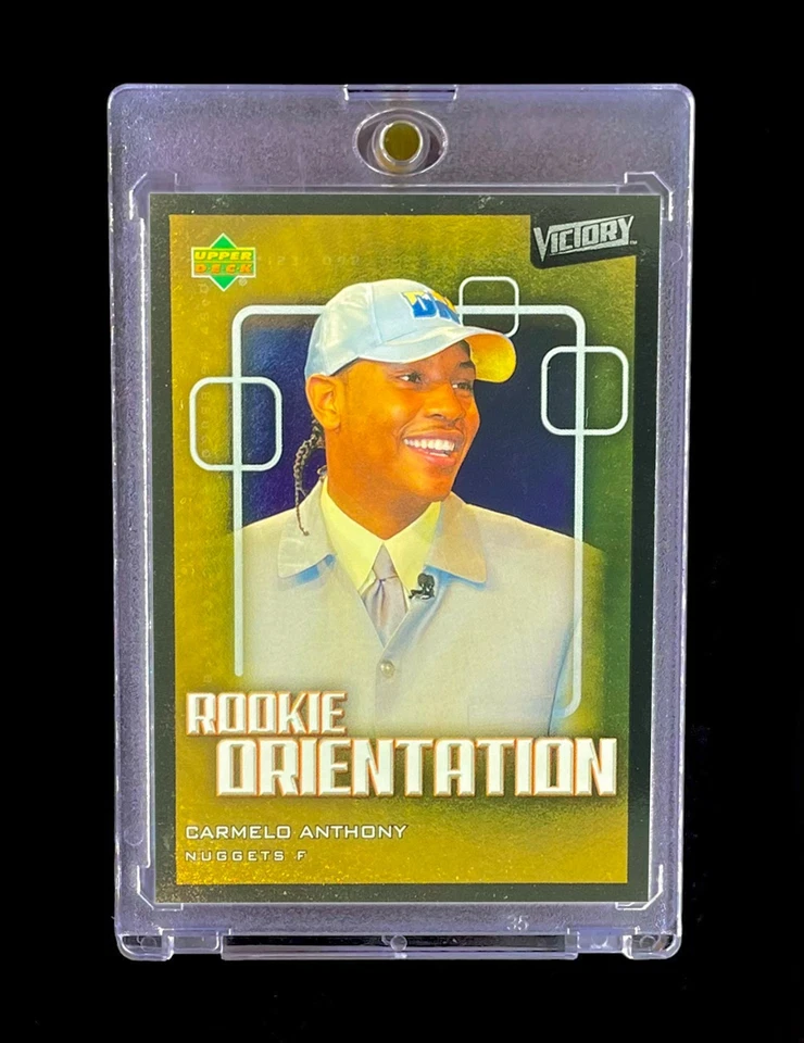 卡梅罗·安东尼黄金新秀 SP 箔插入罕见非签名 - 丹佛掘金 — 第 2/4 张图片