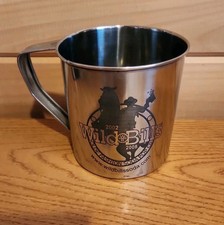 WILD BILL'S Olde Fashioned Soda Pop Co. Tazza Mug Pubblicitaria Campfire Inox