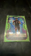 2020 Panini Prizm Ross Blacklock #394 Green Prizm Rookie Card Texans. rookie card picture