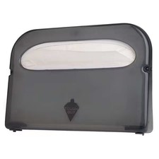Toilet Seat Cover Dispenser, 1/2 Fold, 500 Cover Capacity, Wall Mount, Plastic,