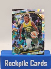 2025 Panini Prizm - WNBA Jordan Horston #37 Ice Prizm