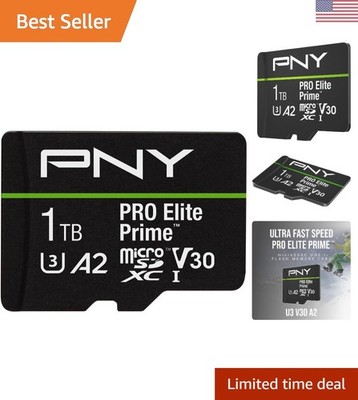 Extreme Speed 1TB MicroSDXC Card - 200MB/s for Effortless 4K & HD Recording