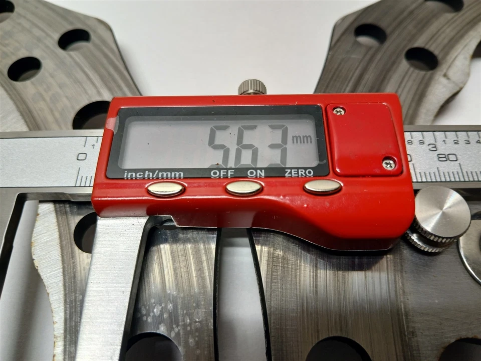 Harley-Davidson 2008 CVO Electra Glide Arlen Ness передние тормозные диски 7 клапанов - Изображение 4 из 4