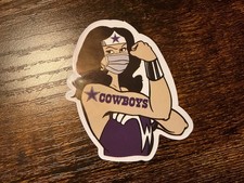 Motorcycle Sticker for Helmets or toolbox #13,430 Dallas Cowboys