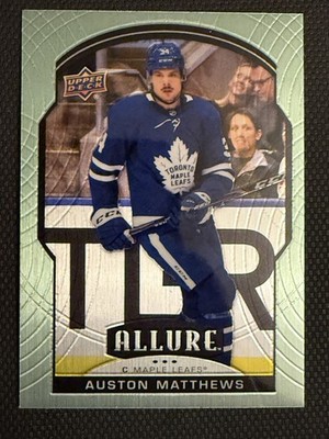 Auston Matthews 2020-21 Upper Deck Allure - #69 Steel SP  