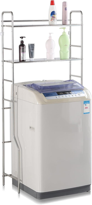 #ad Stainless Steel over the Washer Dryer Shelf 2 Tier over Dryer Storage Rack Heavy $75.04