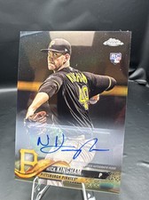 NICK KINGHAM 2018 TOPPS CHROME UPDATE SERIES ROOKIE AUTOGRAPH AUTO AX2715