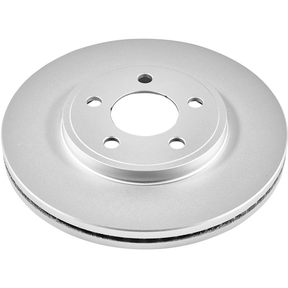 SET-P15AR8164EVC-2 Discos de freno Powerstop Juego de 2 ruedas delanteras para Lincoln Town Car Foto 2 de 3