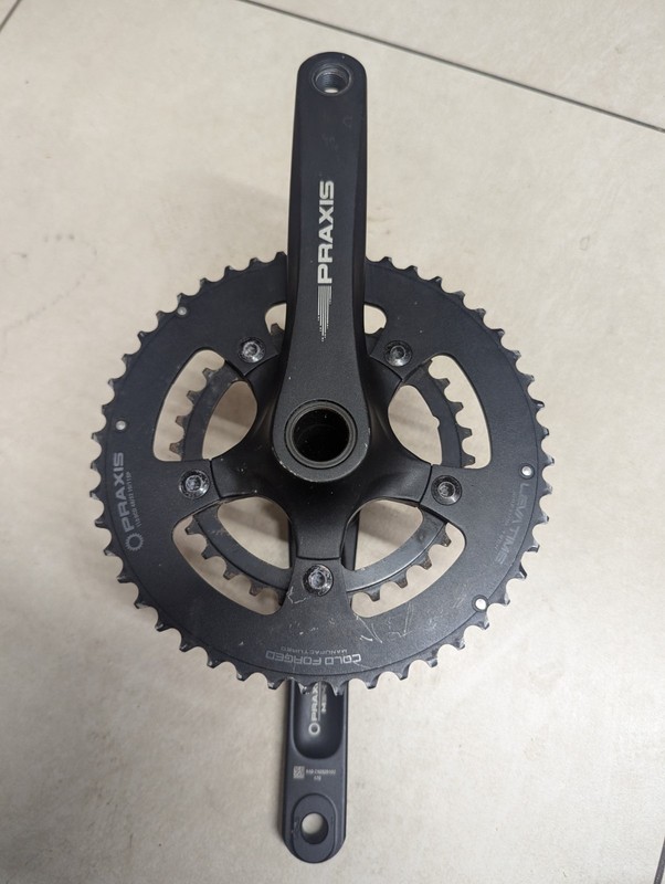 Praxis M24 Crankset 170mm 48/32t Chainrings with Press fit Bottom Bracket