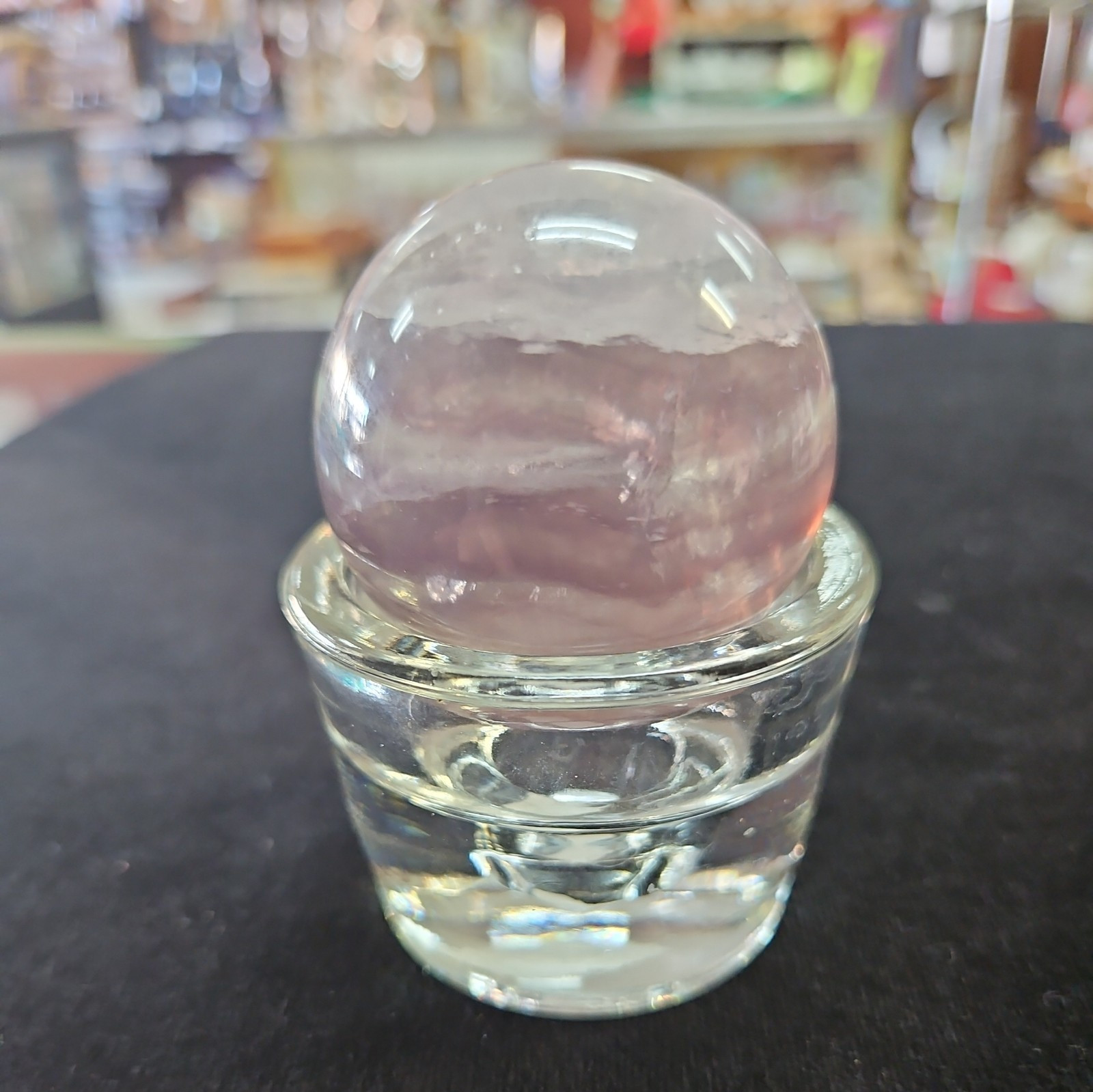 Light Purple Fluorite Sphere 214g Metaphysical Healing Stone